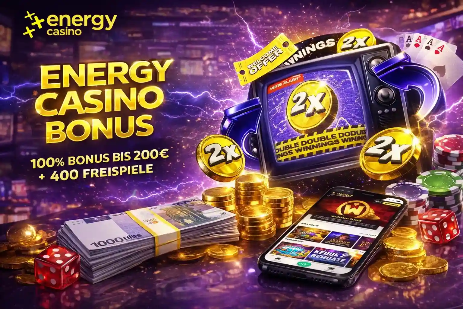 Energy Casino Bonus